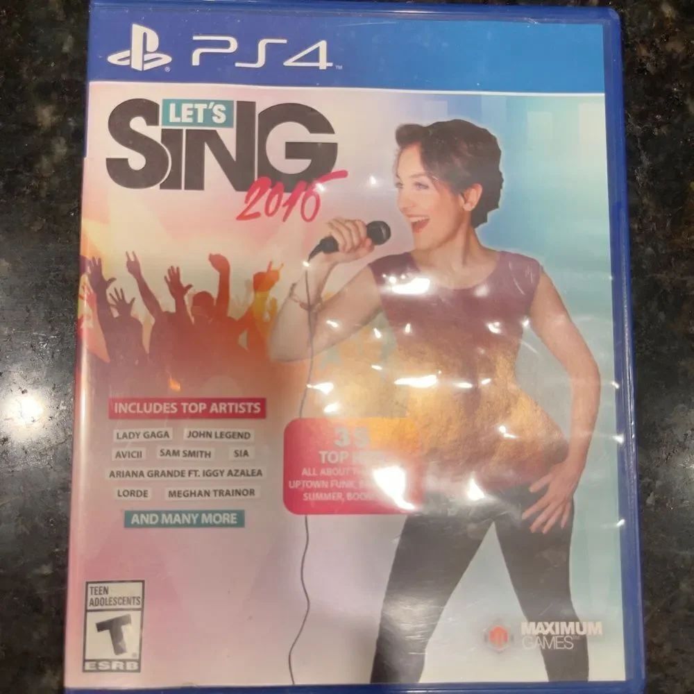 Sony PS4 Sing 🎤 Game with Microphone!